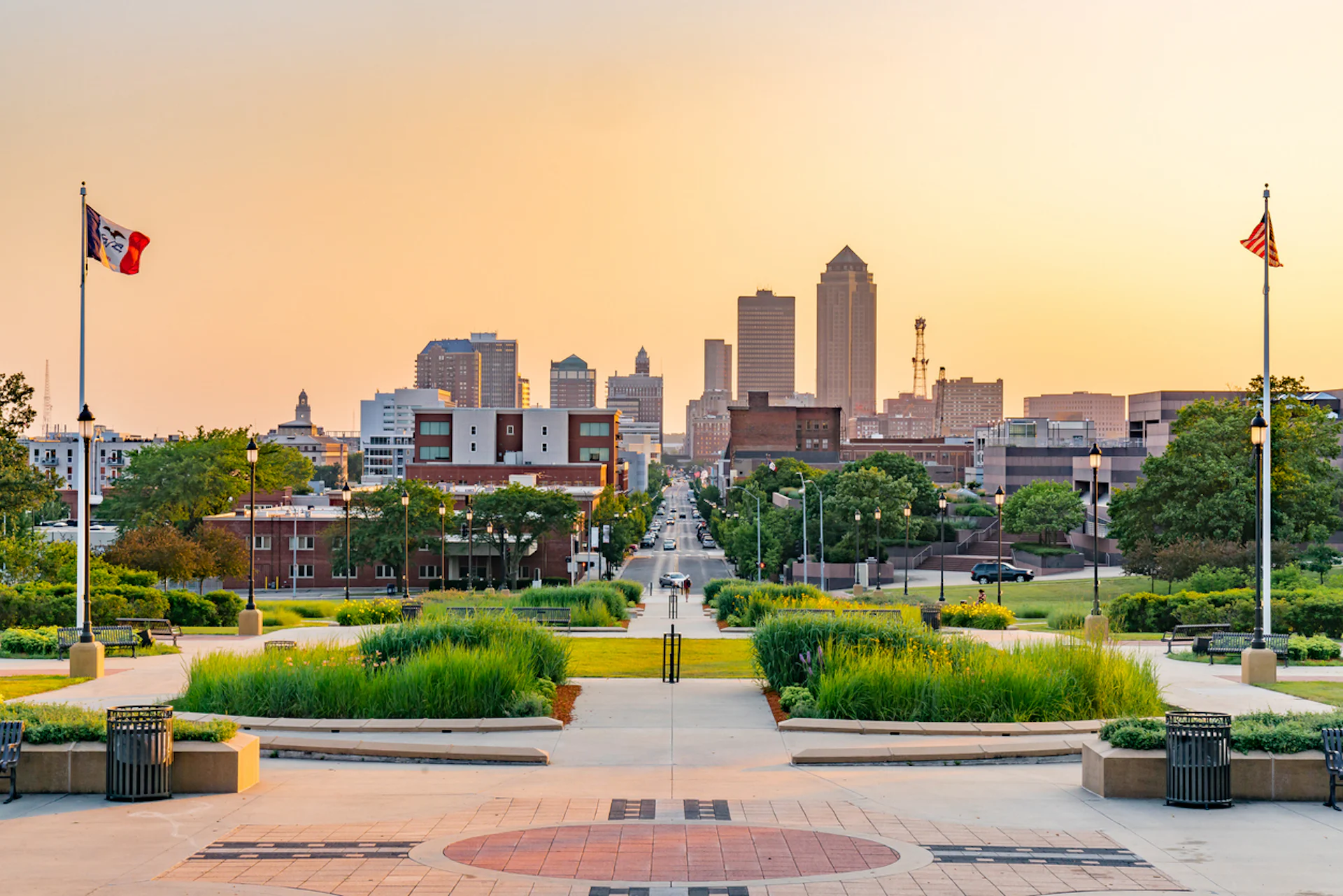 Passeios a pé em Des Moines