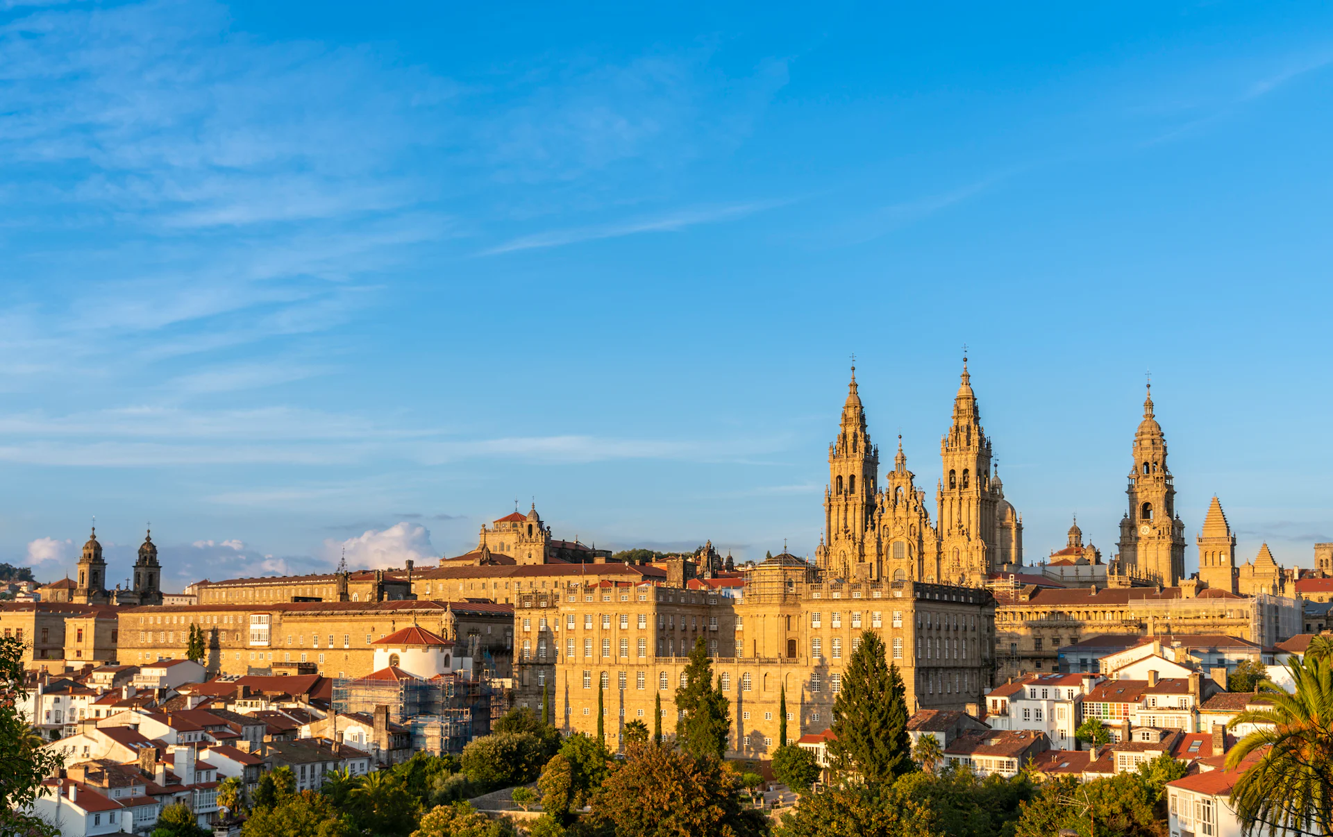 Rutas a pie en Santiago de Compostela