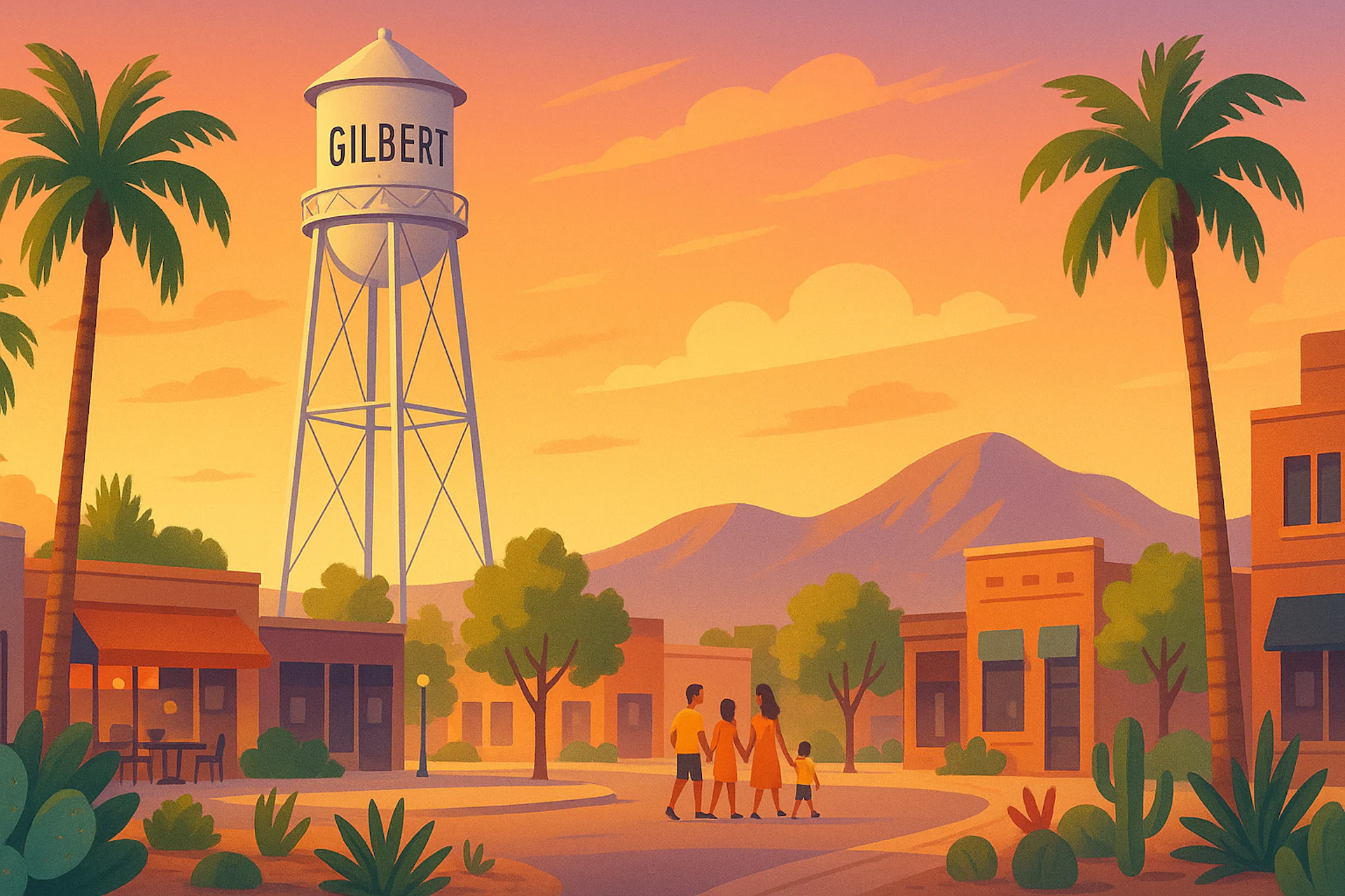 Rutas a pie en Gilbert