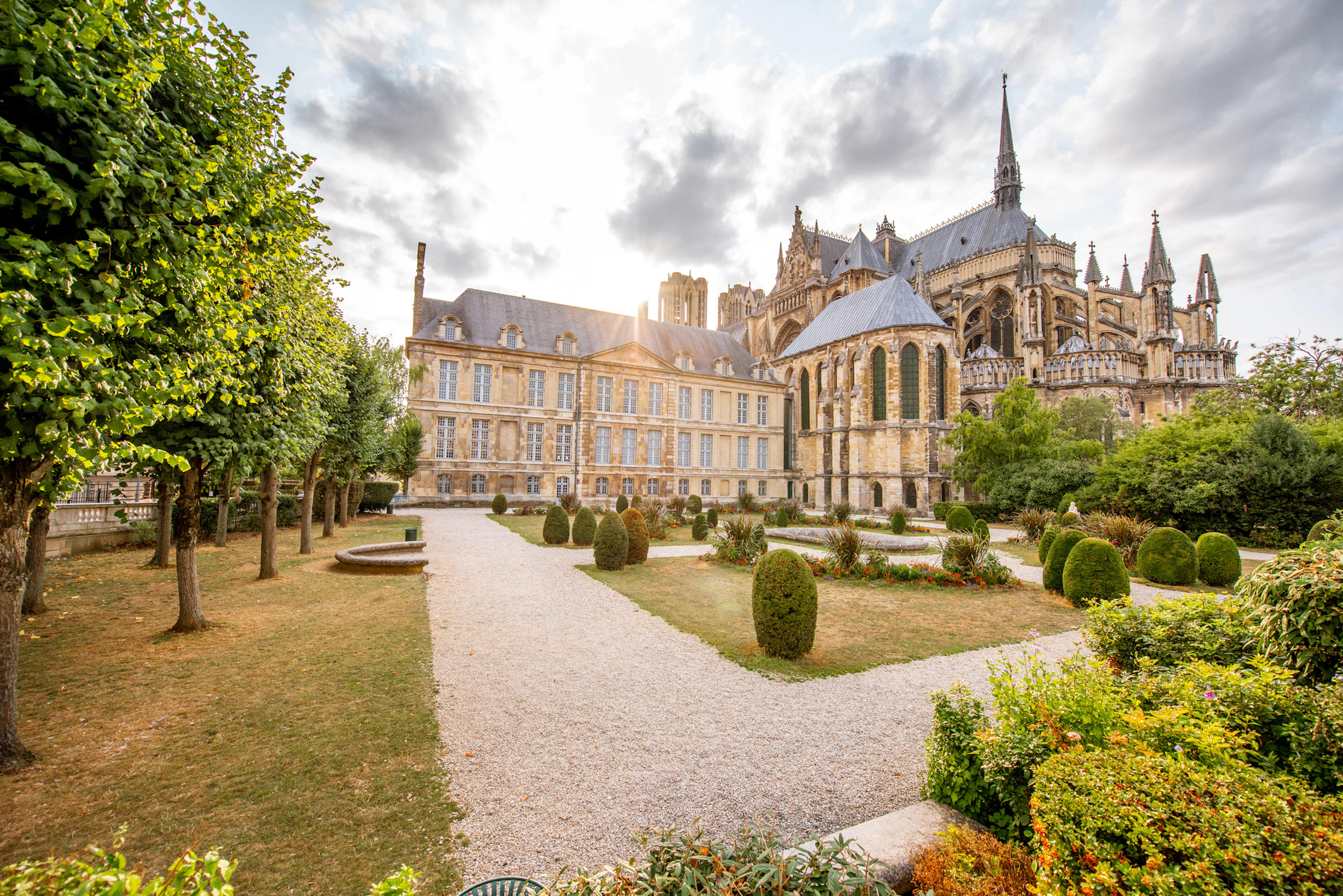 Rutas a pie en Reims