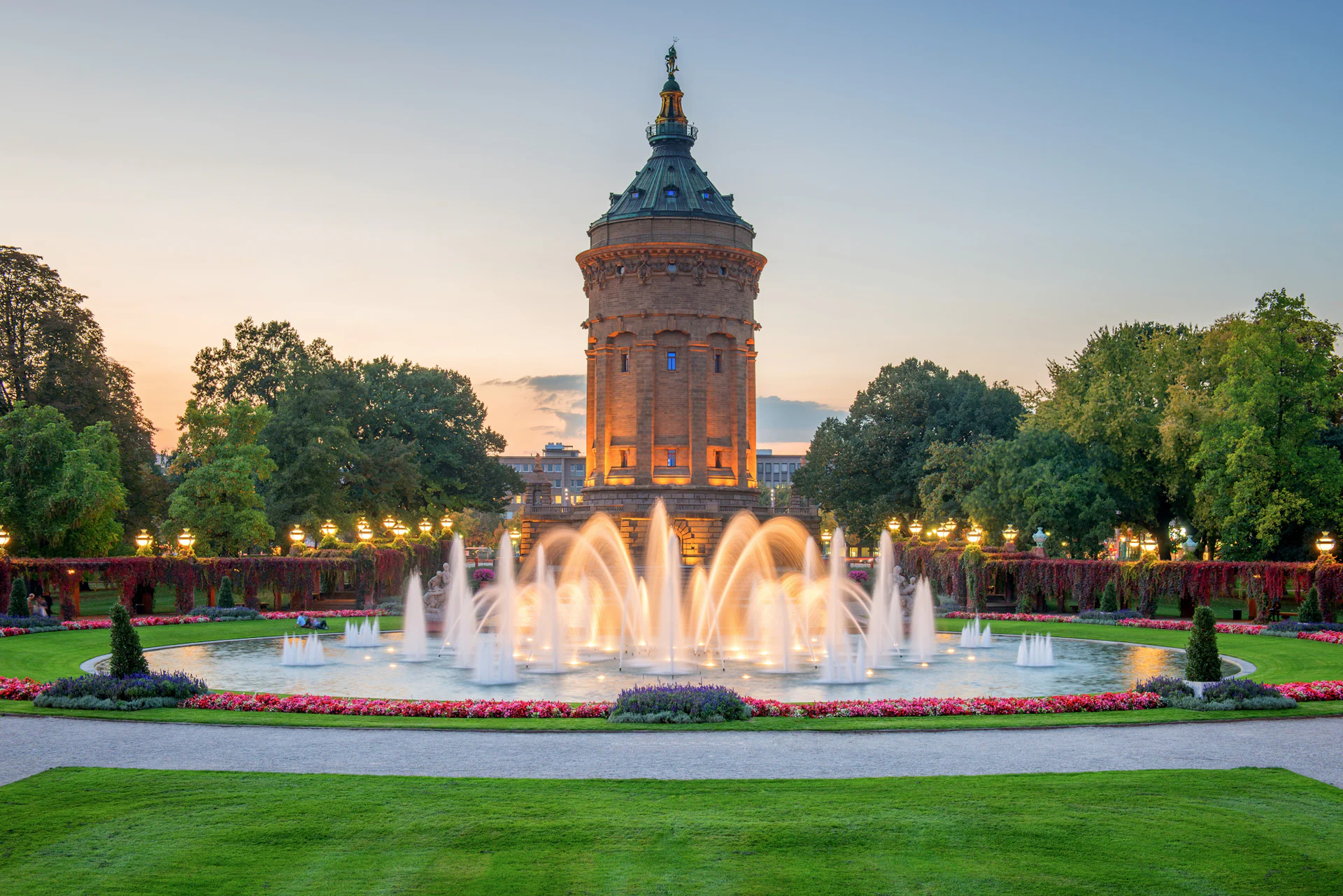 Spacery w Mannheim