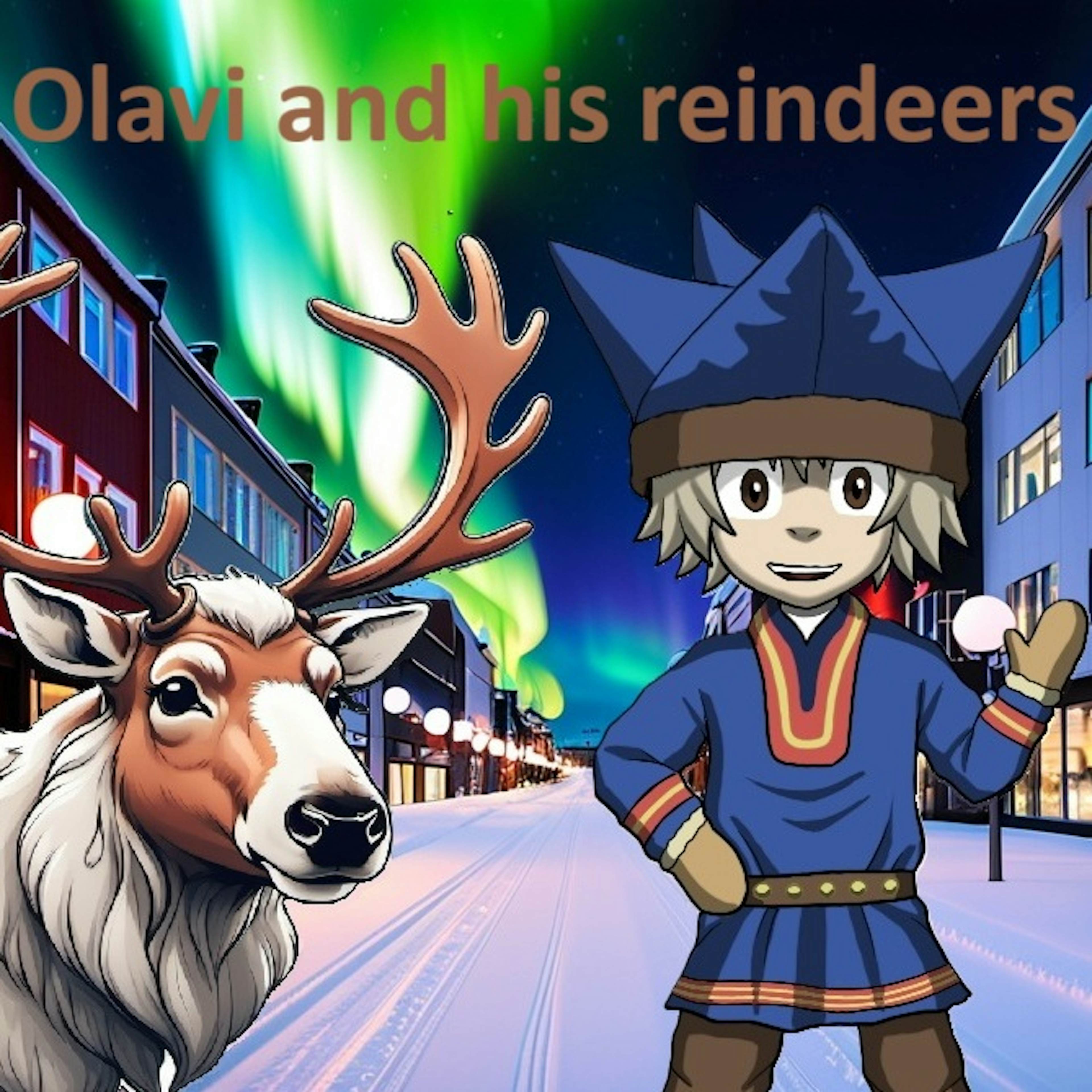 Olavi and his Reindeers image 1