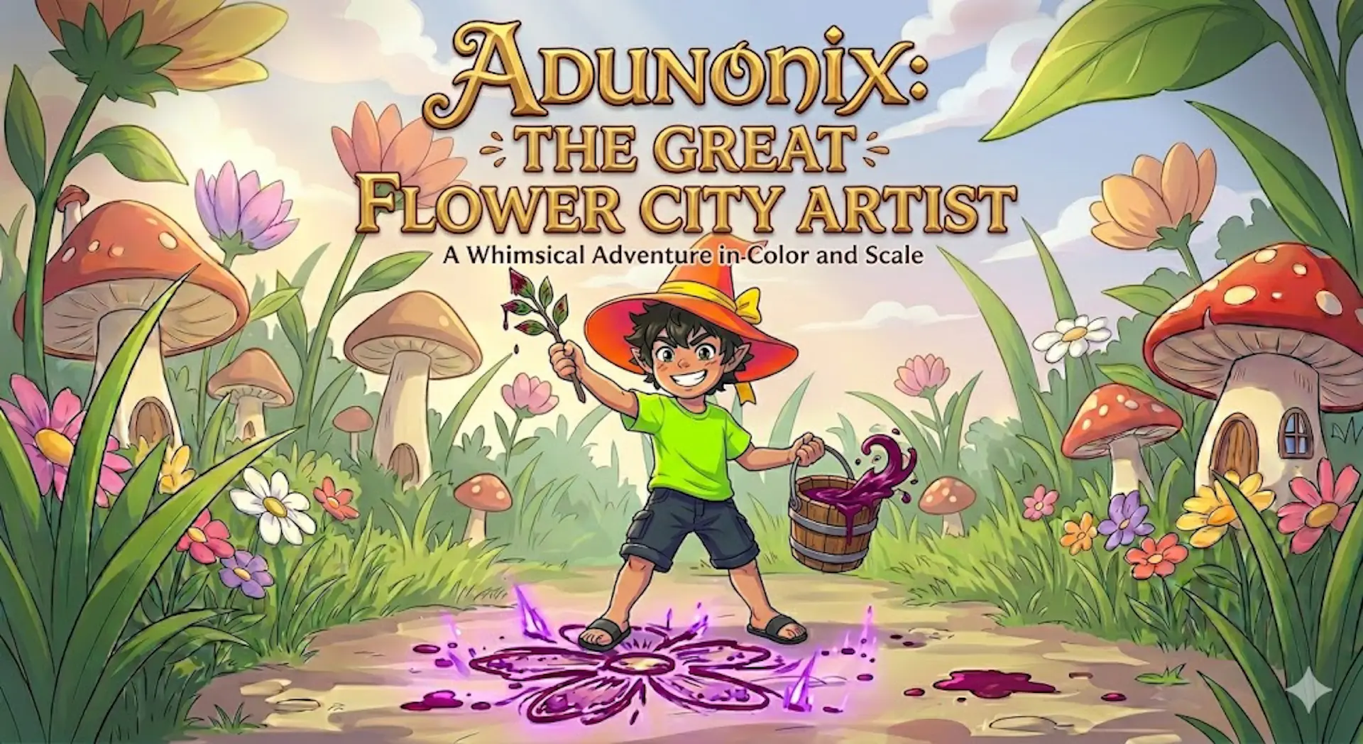 Adunonix: The Great Flower City Artist, in Breda image 1