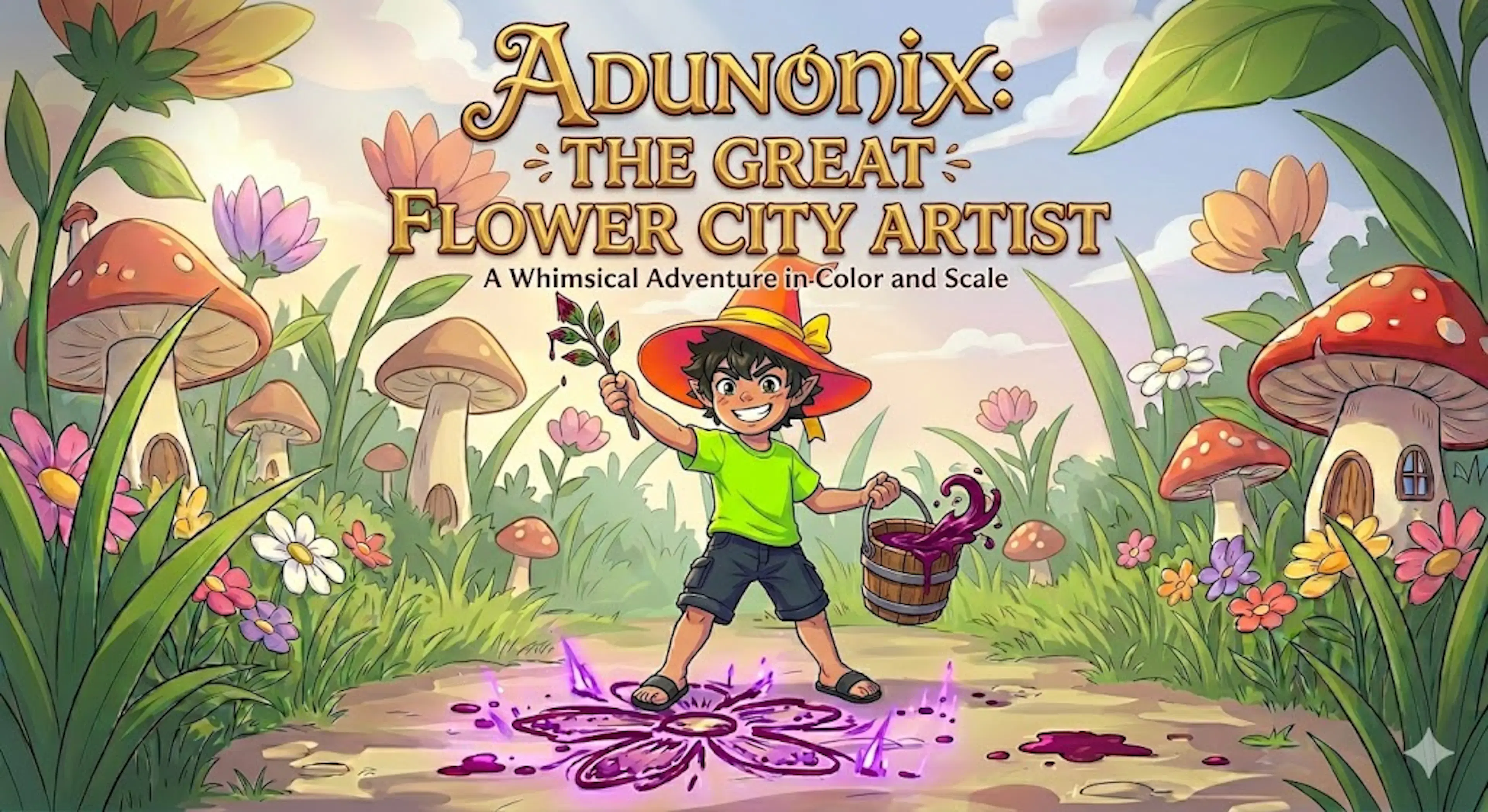 Adunonix: The Great Flower City Artist, in Breda image 1