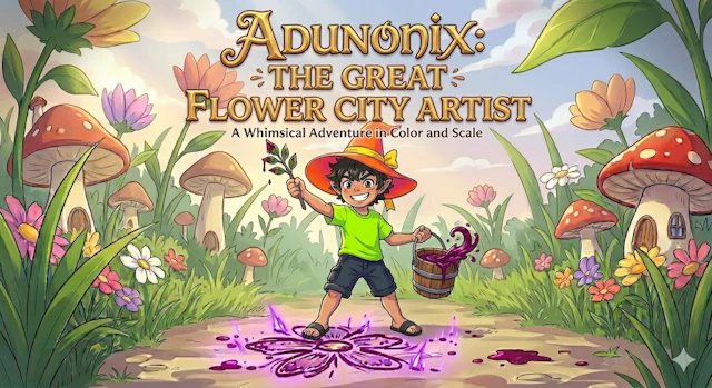 Adunonix: The Great Flower City Artist, in Breda