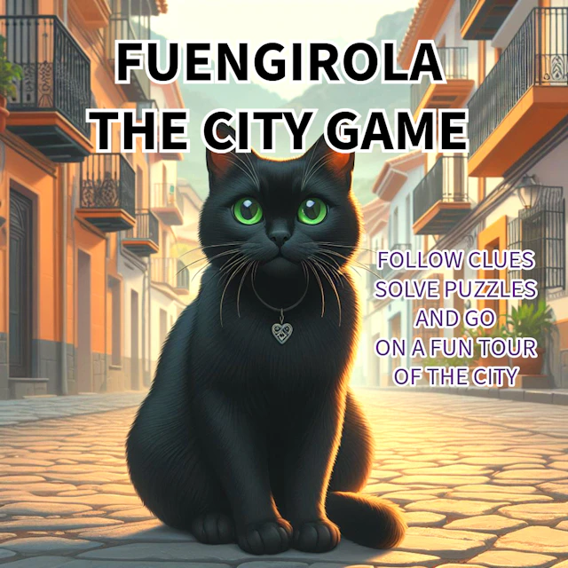 Streets of Fuengirola: Infinite, the black cat