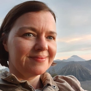 Caitriona McBride, quest creator on Questo