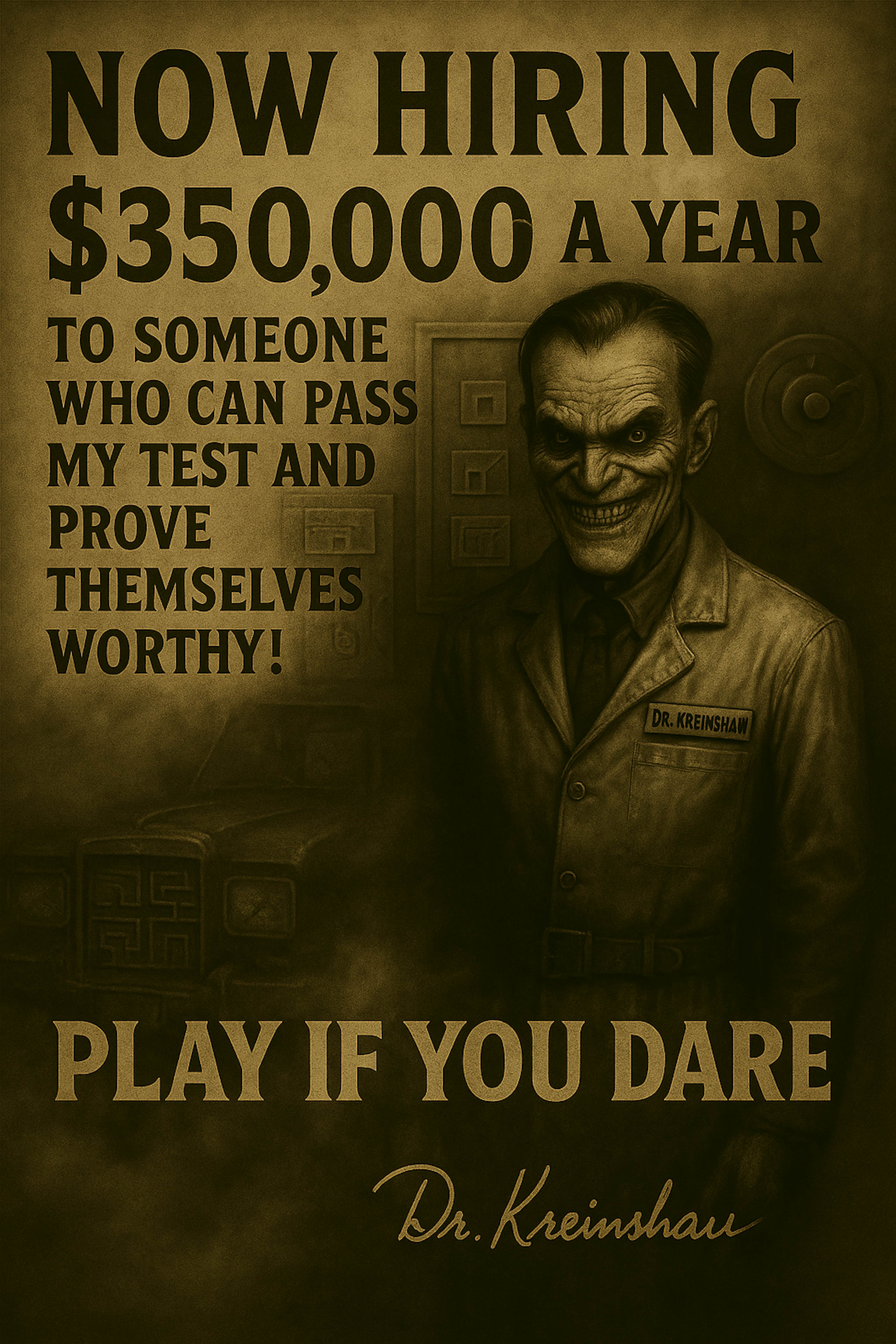 Dr Krenshaws Test - A Musical Escape Adventure! image 1