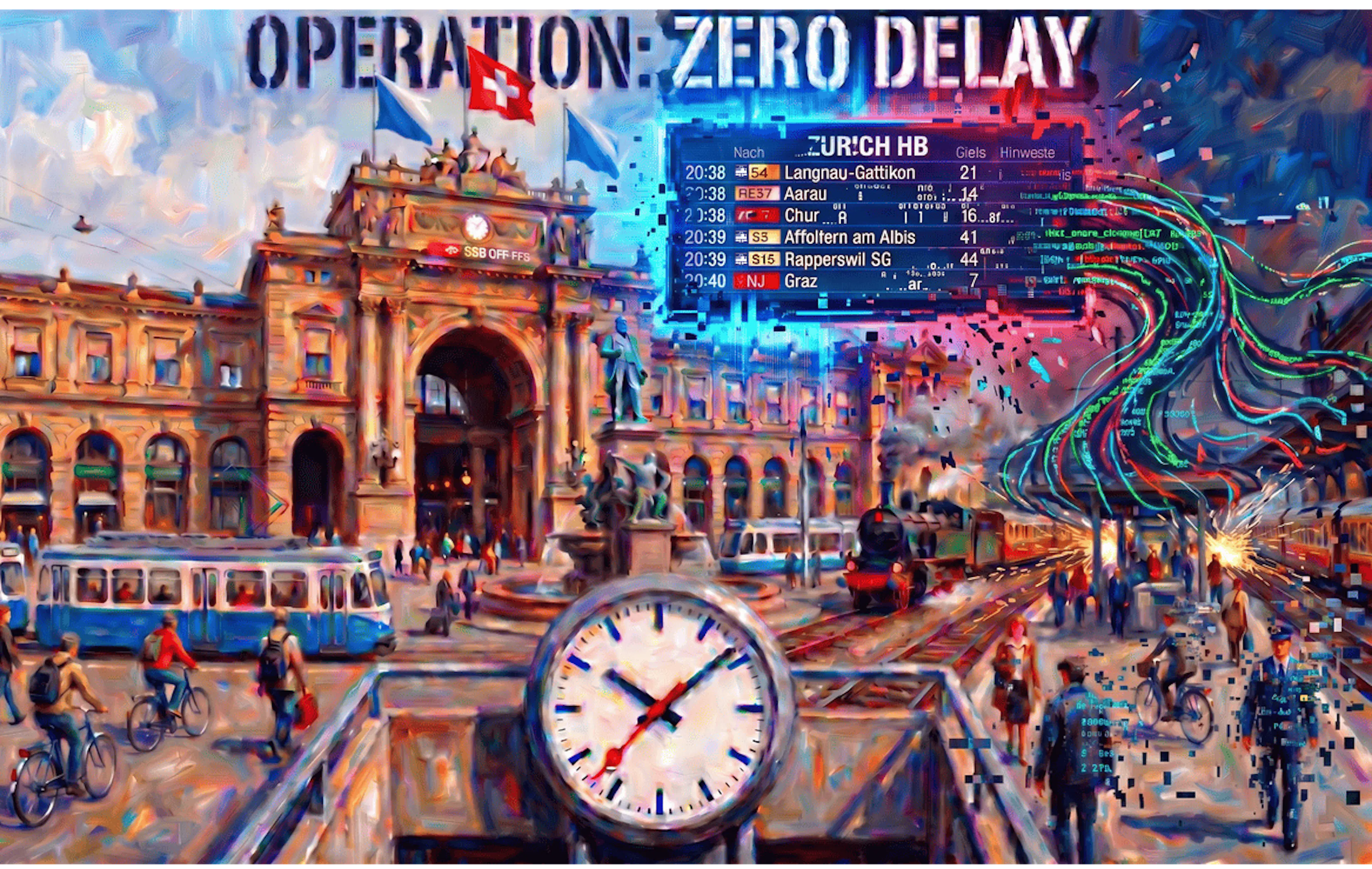 Operation Zero Delay: Escape Zurich Main Station image 1