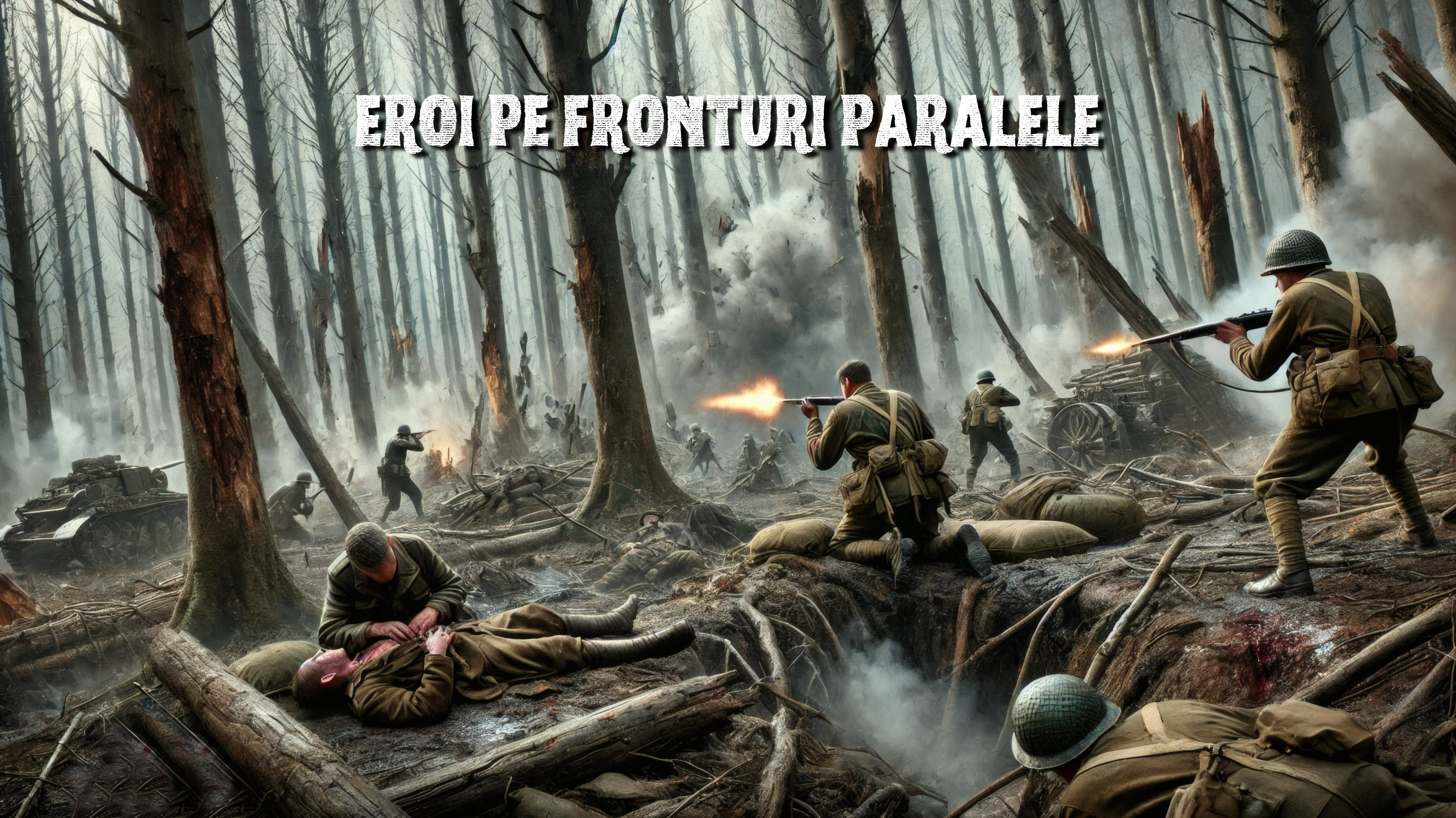 Eroi pe fronturi paralele