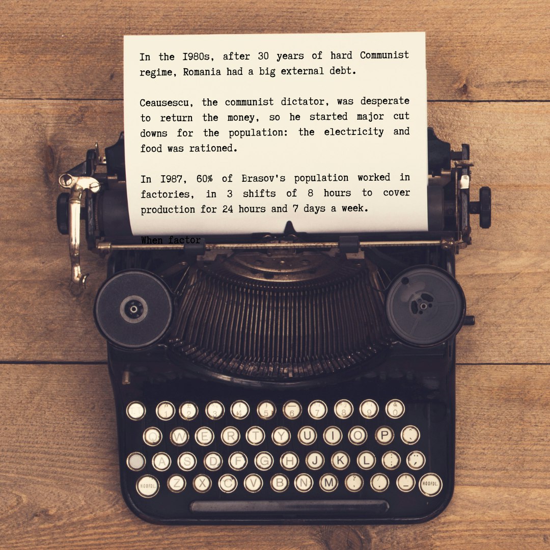 Brașov Workers Protest from 15 November 1987  cover