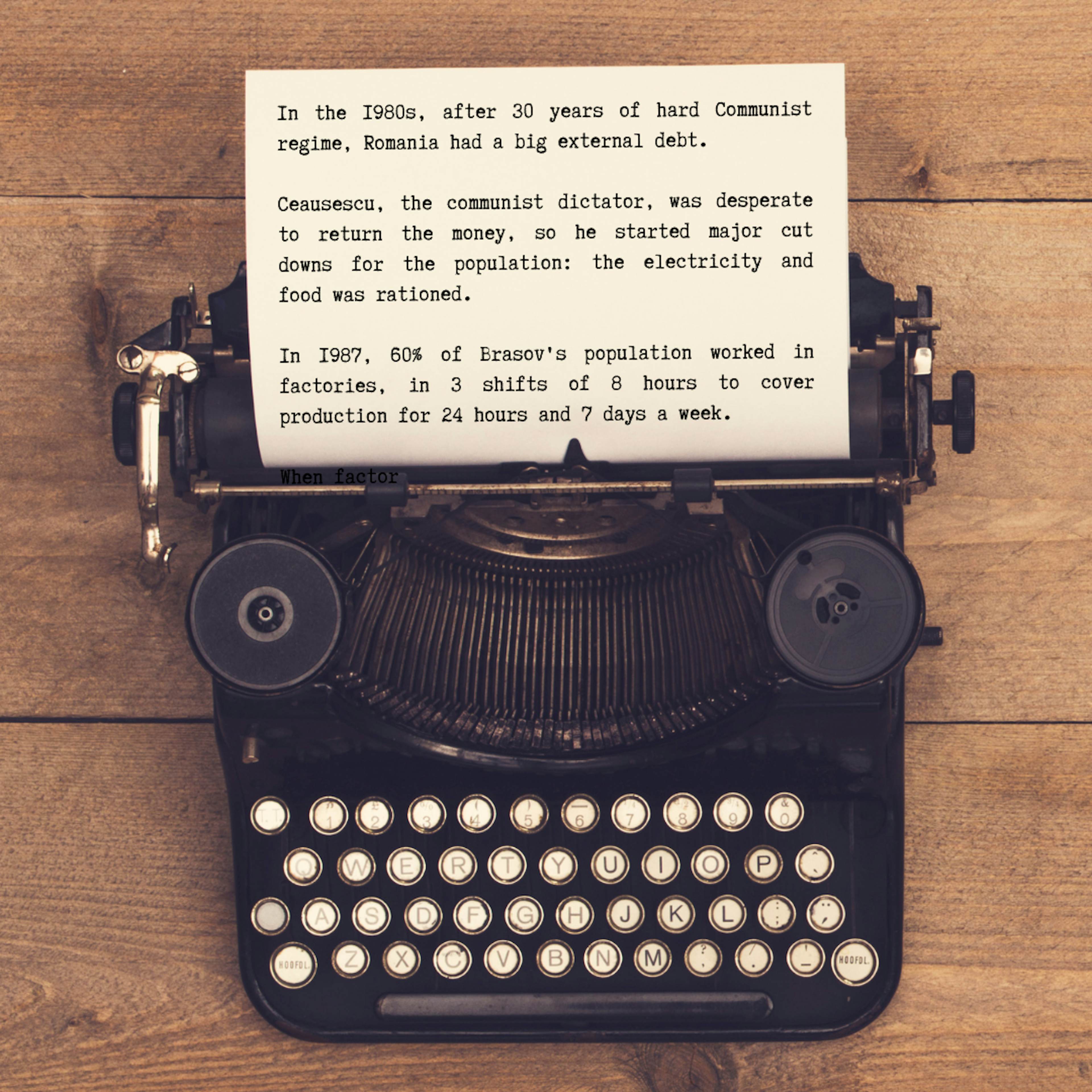 Brașov Workers Protest from 15 November 1987  image 1