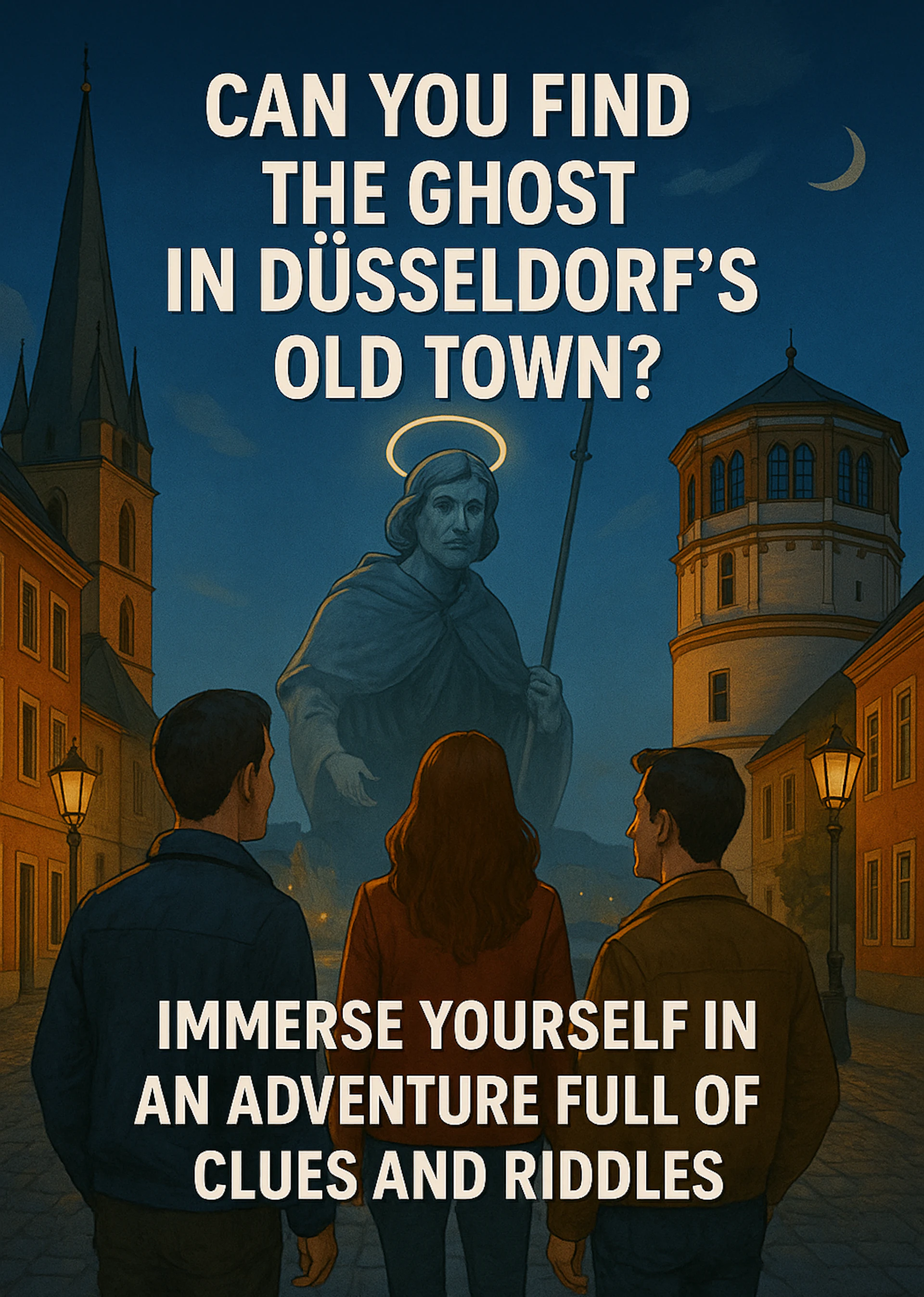 The Ghost of Düsseldorf’s Old Town: Walking Tour & Escape Game
