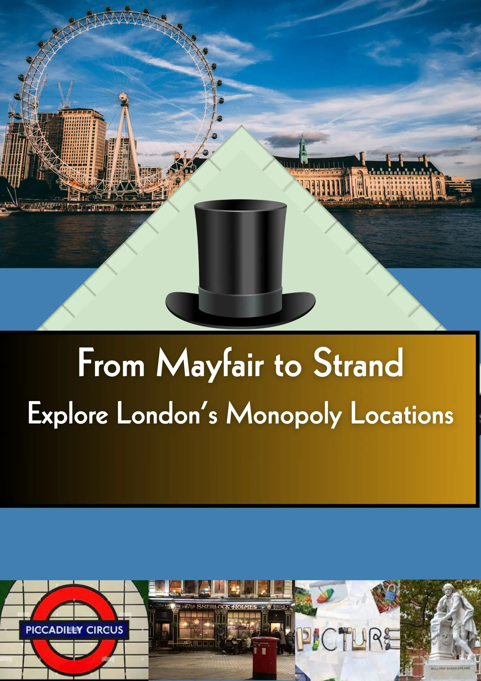 London's lights: Explore Monopoly - Oxford Circus to Trafalgar Square image 1