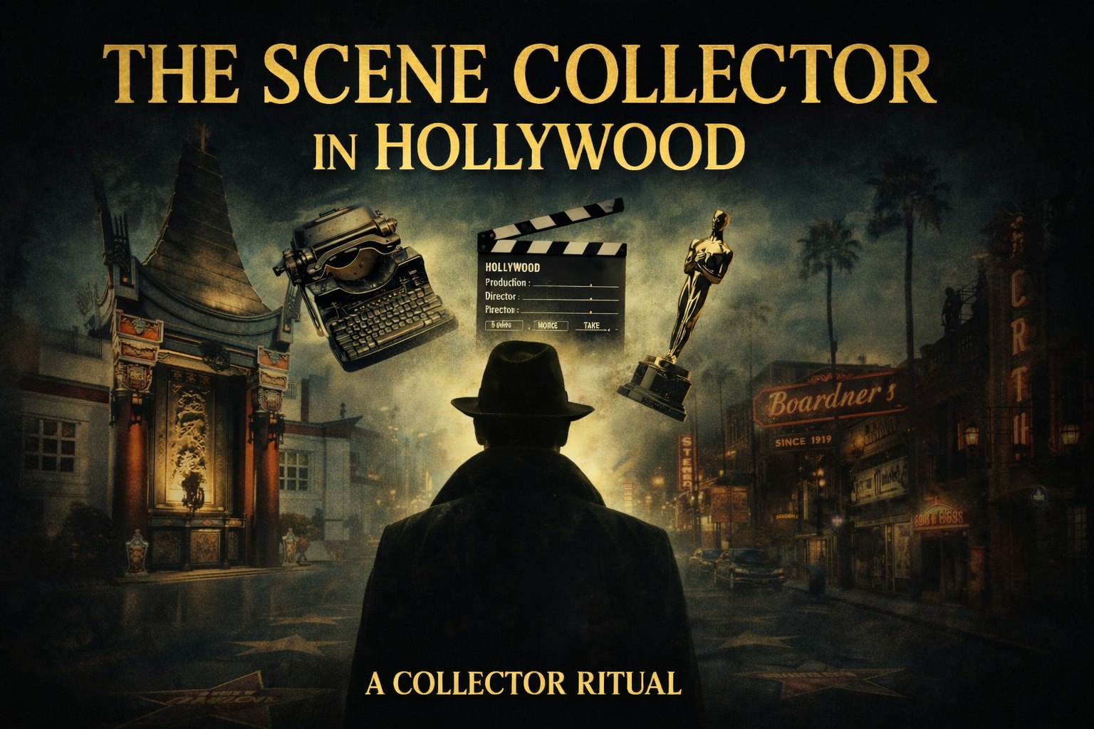 The Scene Collector in Hollywood cover