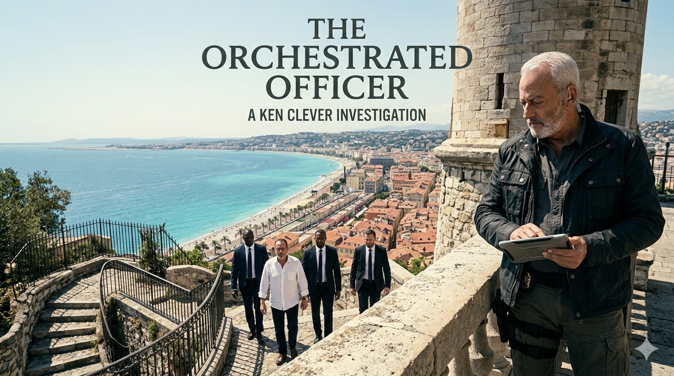 The Orchestrated Officer in Nice cover