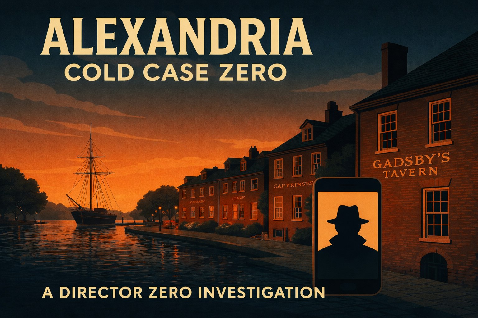Cold Case Zero in Alexandria: A Director Zero Investigation cover