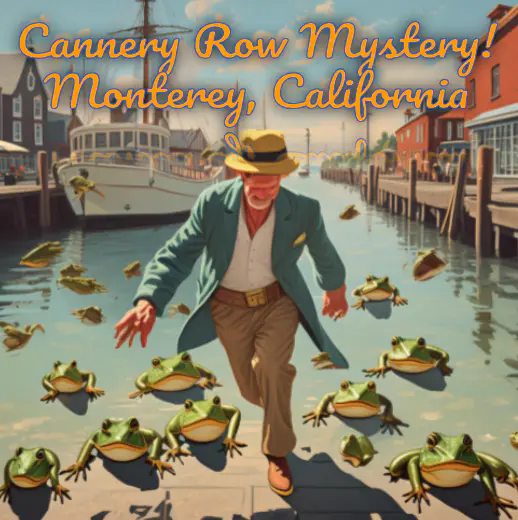 Cannery Row Mystery in Monterey, California. image 1