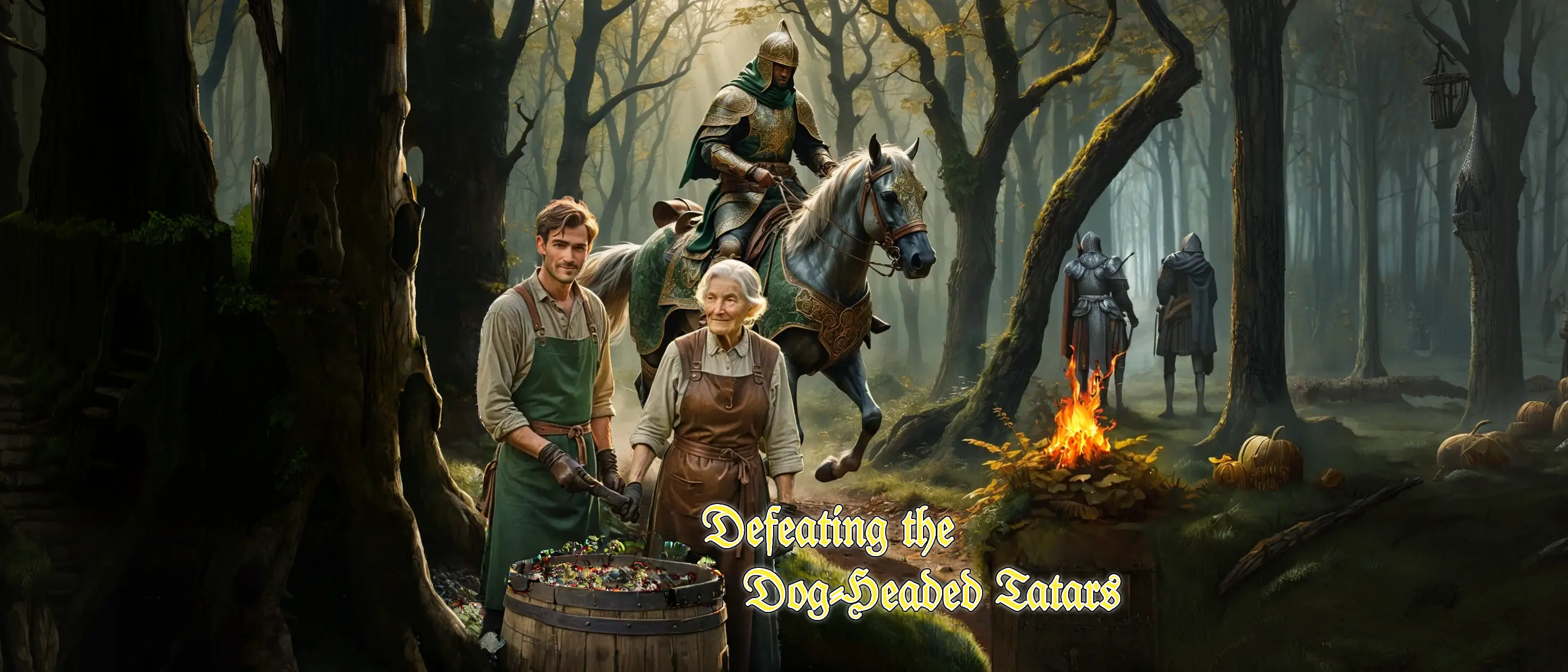 Defeating the Dog-Headed Tatars image 1