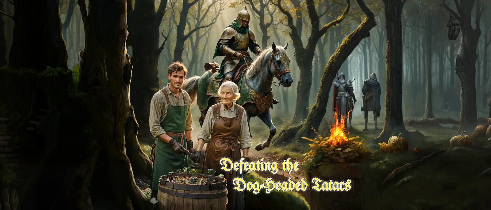 Defeating the Dog-Headed Tatars image 1