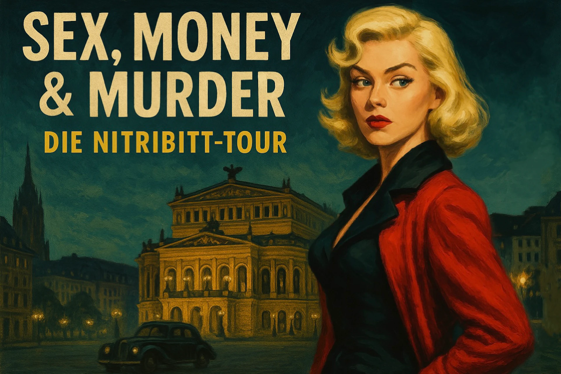 Sex, Money & Murder: The Rosemarie Nitribitt Tour in Frankfurt