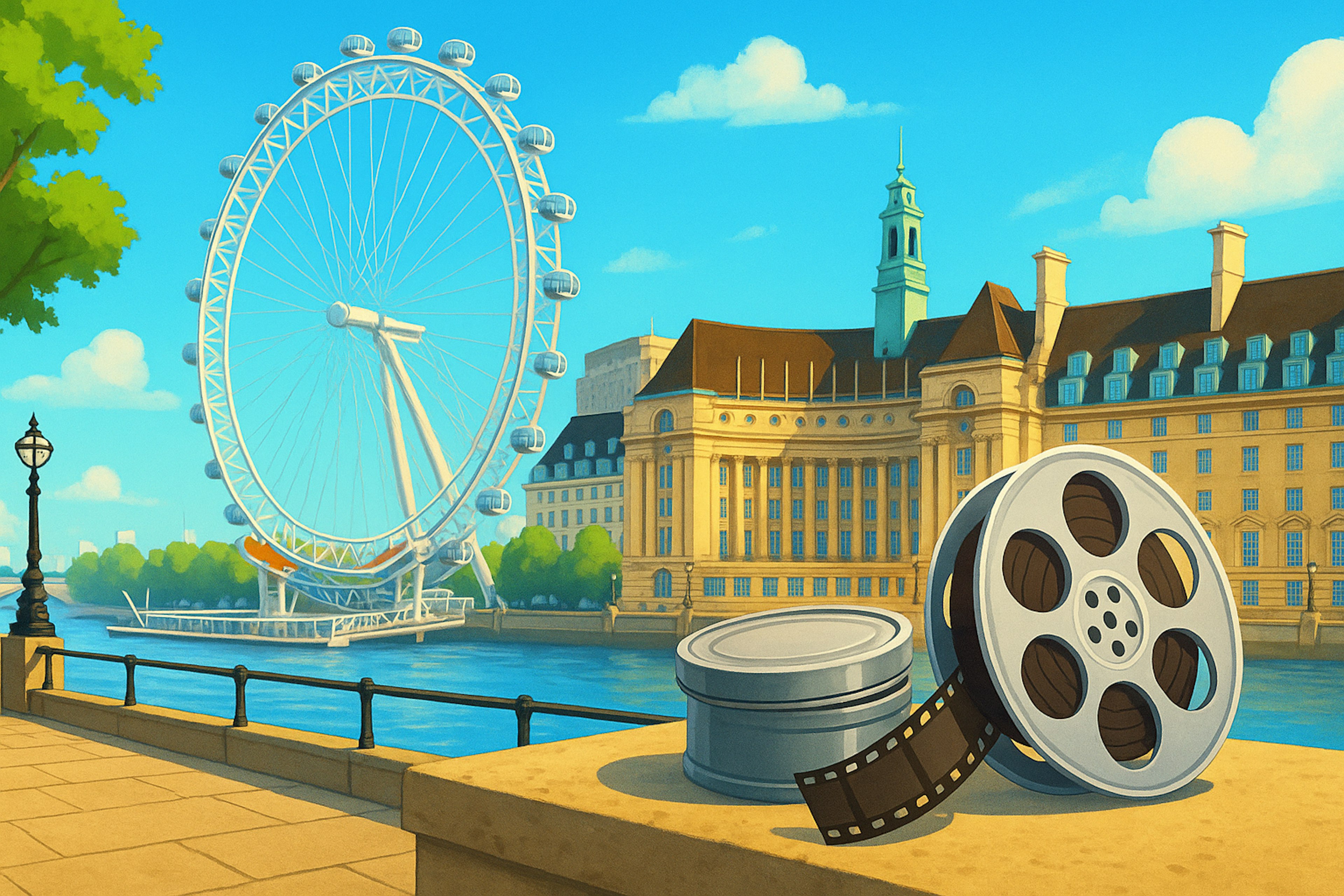 Movie mayhem in London first image