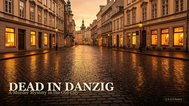 Dead in Danzig,  A Murder Mystery in Gdansk
