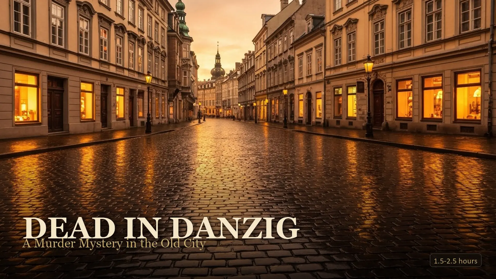 Dead in Danzig, A Murder Mystery in Gdansk image 1