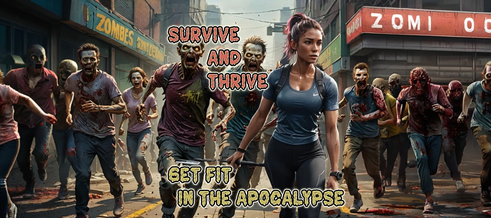 Survive and Thrive: Get Fit in the Apocalypse! Bacau Quest cover