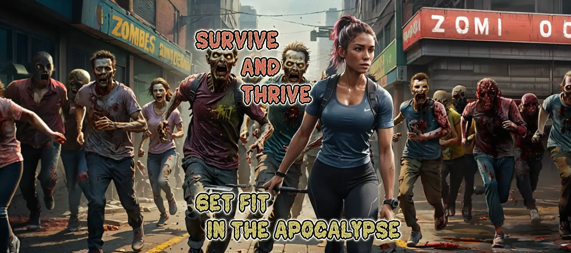 Survive and Thrive: Get Fit in the Apocalypse! Bacau Quest image 1
