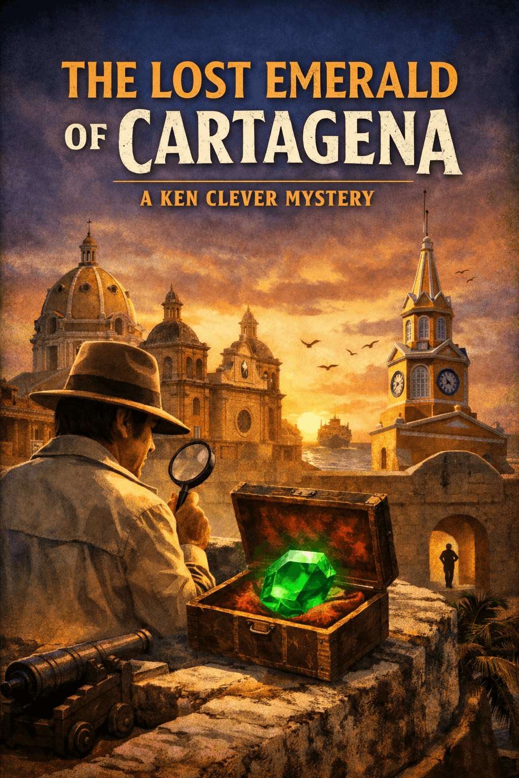 The Lost Emerald of Cartagena cover