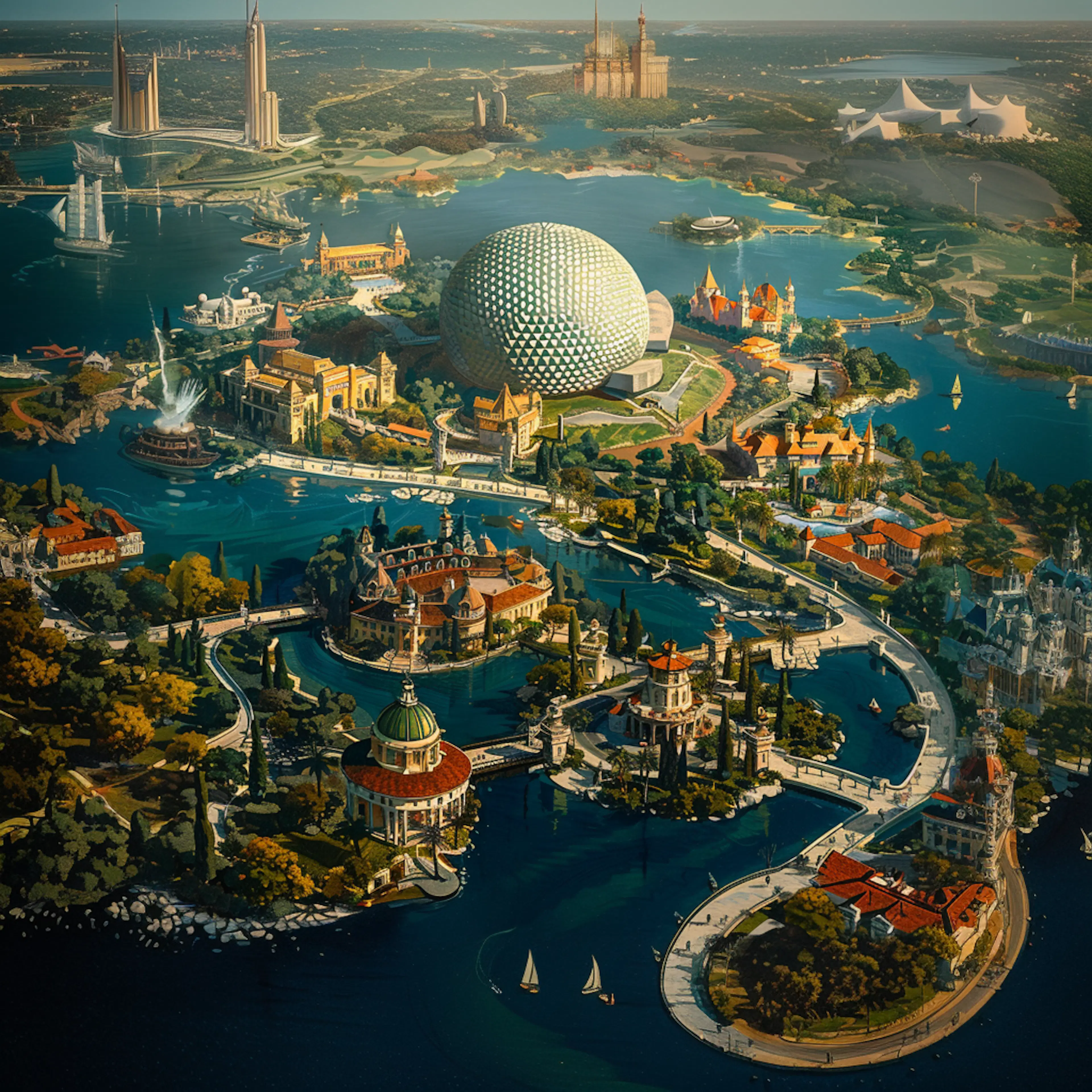 Exploring Epcot image 1
