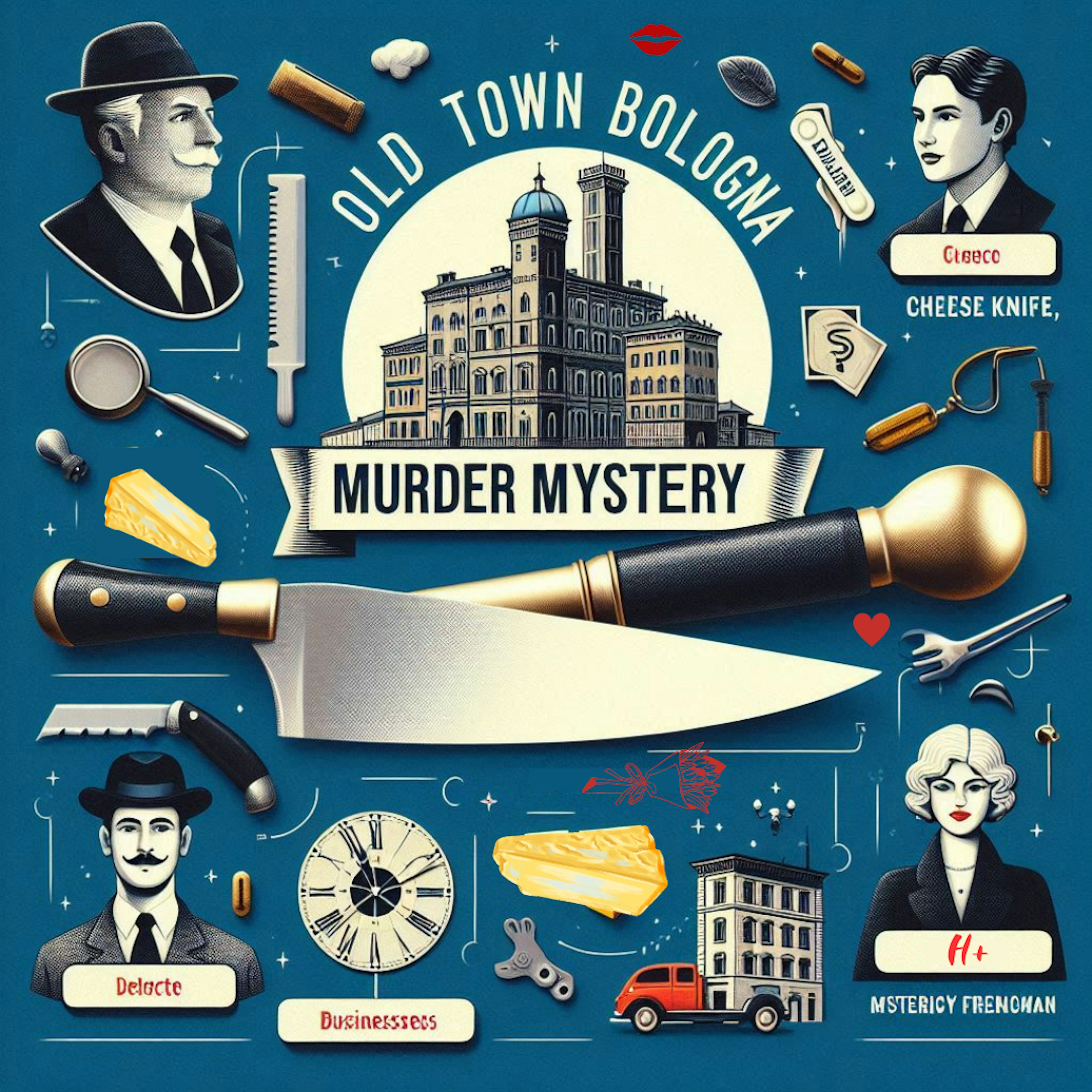 Old Town Bologna: Murder Mystery