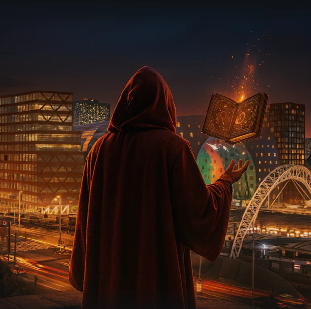 Rotterdam Under Dark Magic: Walking Tour & Escape Game