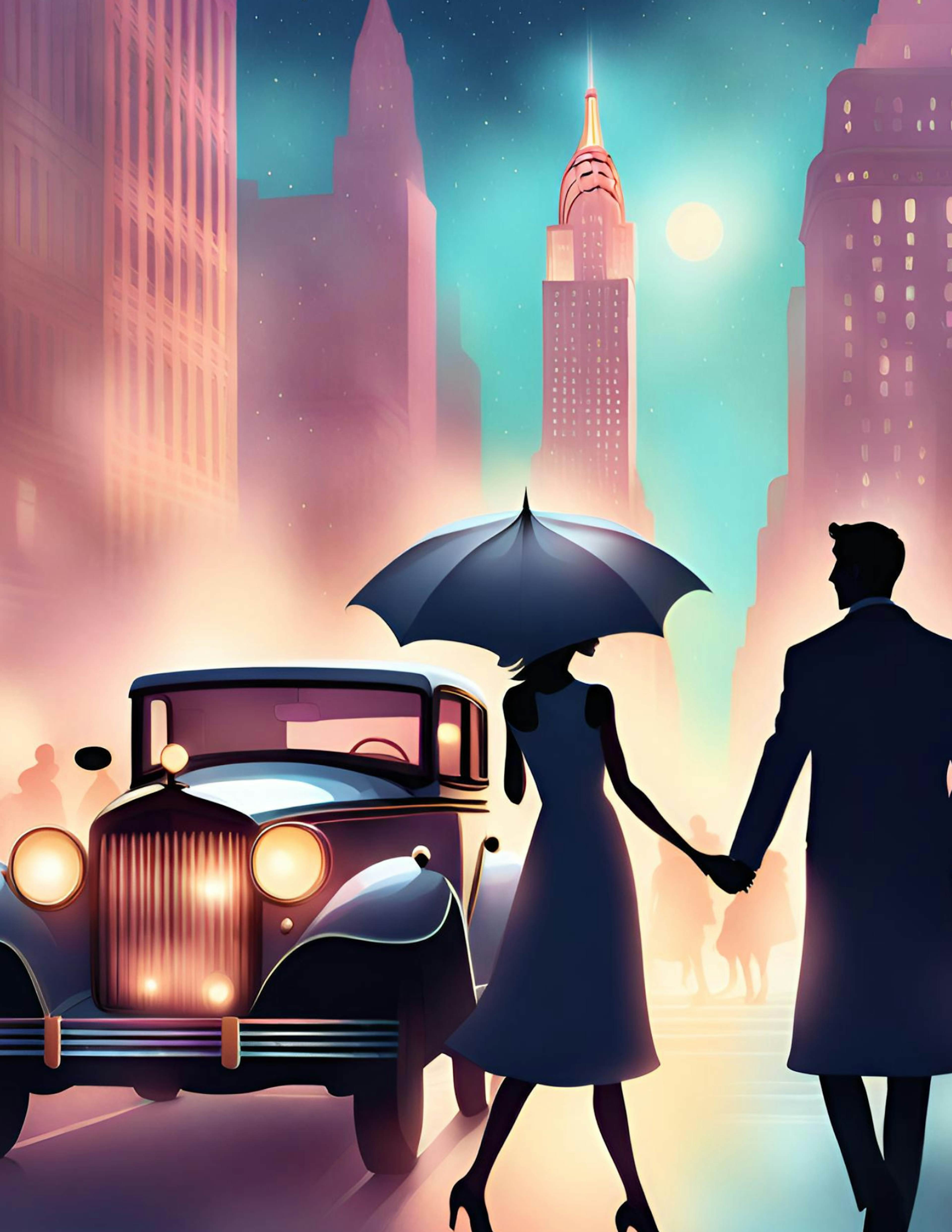 Fifth Avenue Romantic Tale, New York image