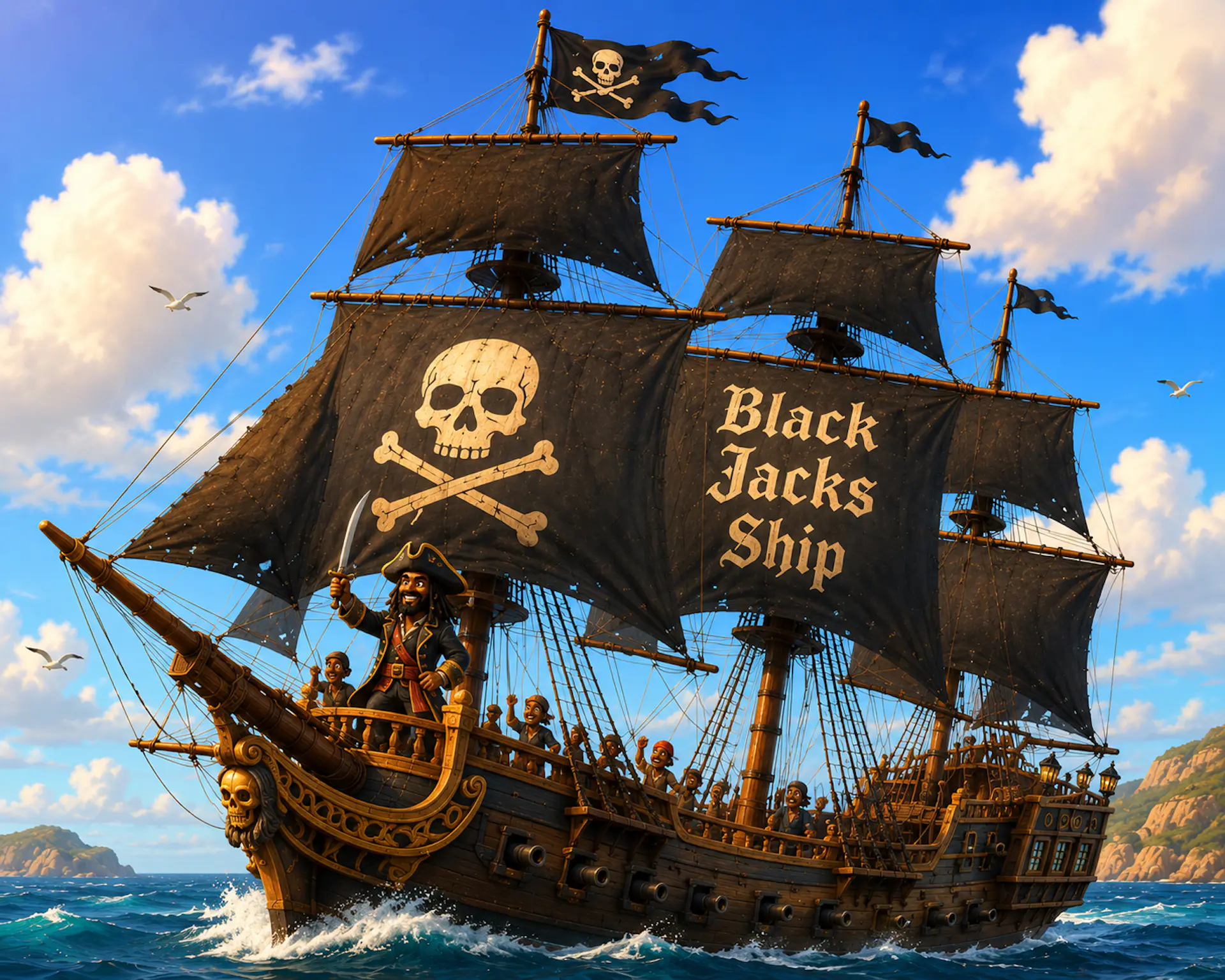 Black Jack's Lost Treasure image 1