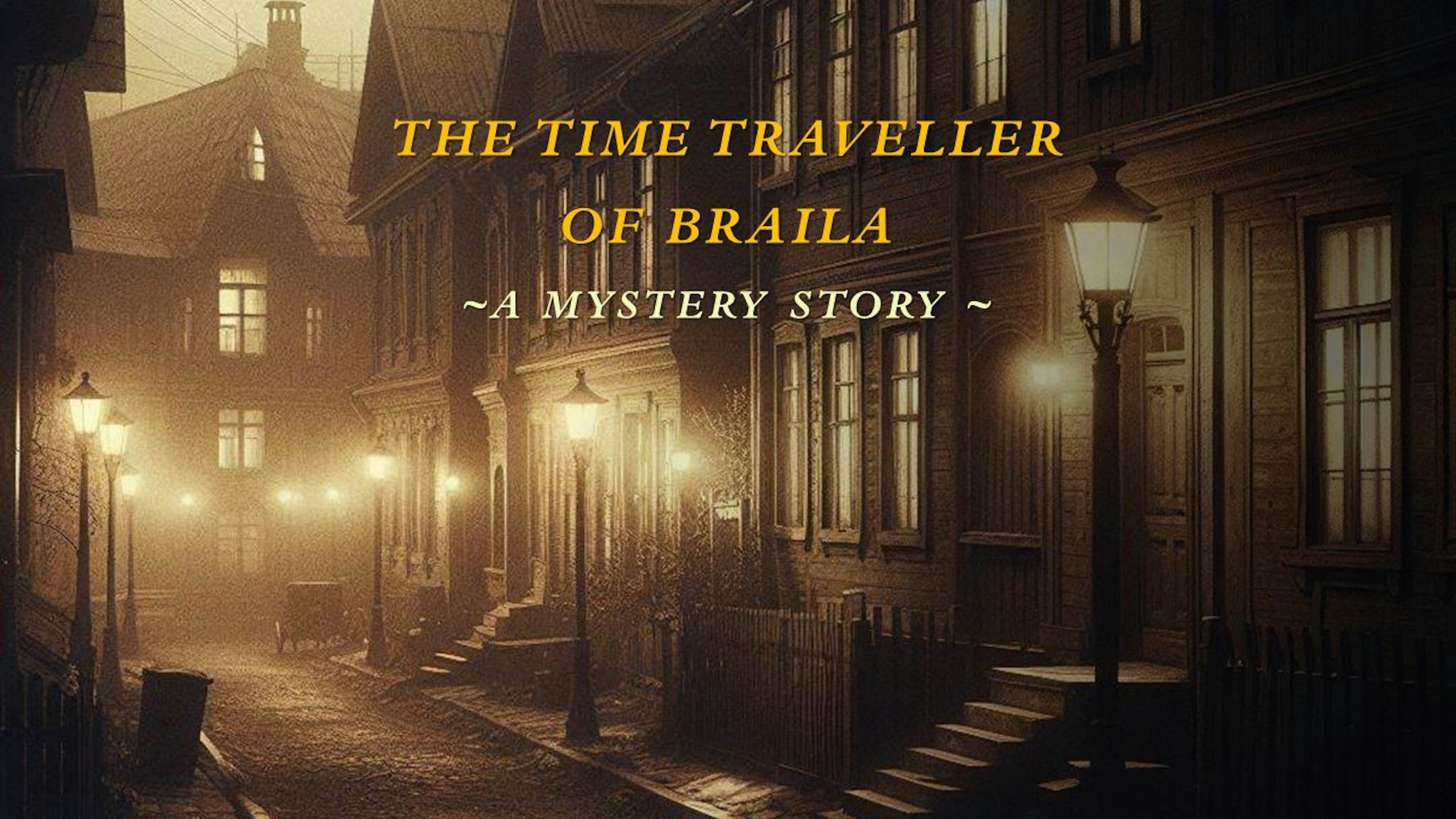 The Time Traveller: A Braila Mystery Story image