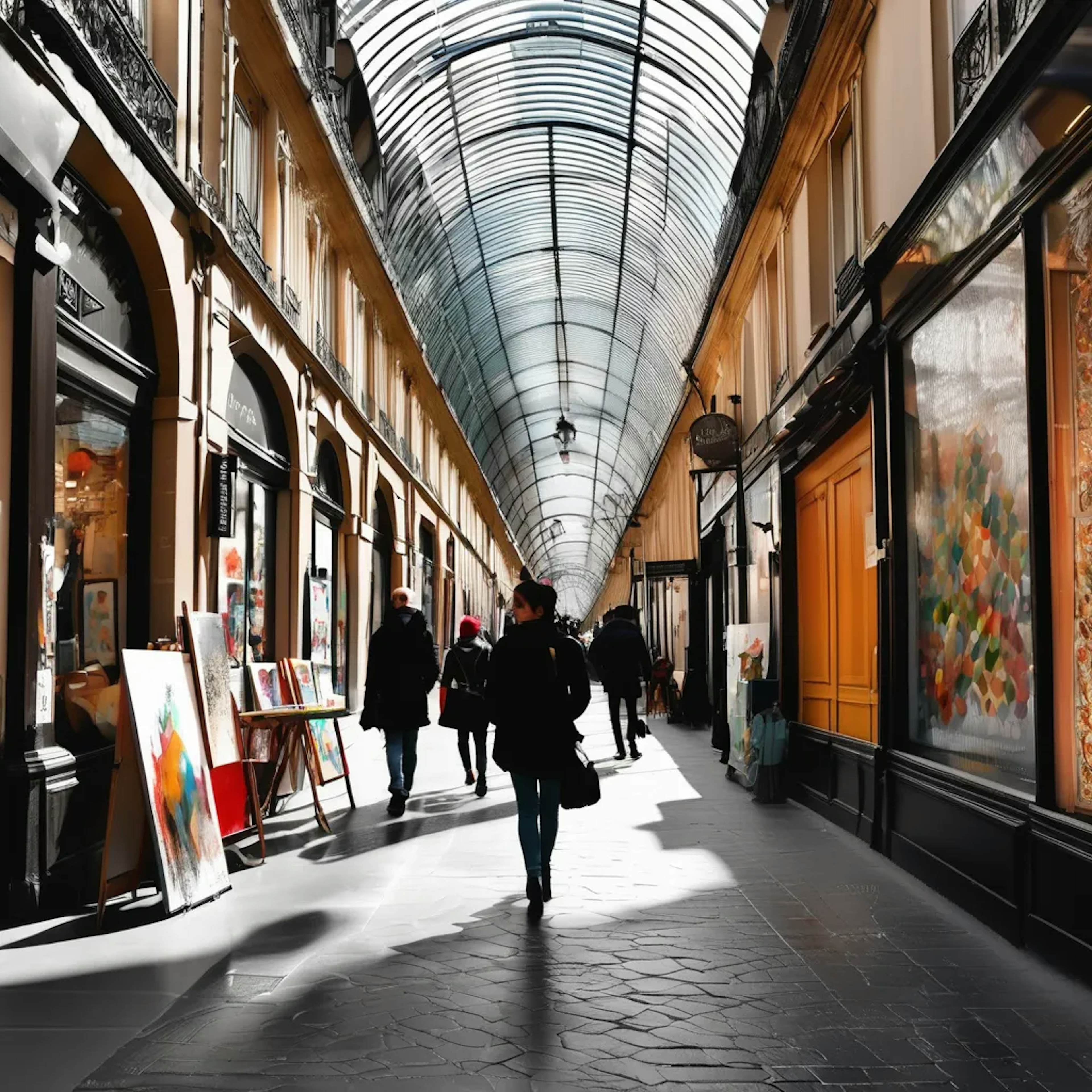 Exploring Paris's famous covered passages image