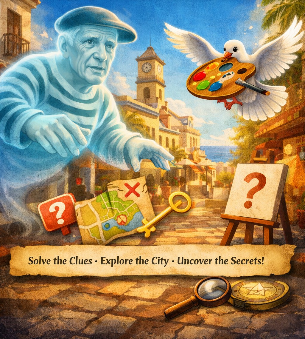 Discover Torremolinos with the help of Pablo Picasso Scavenger Hunt cover