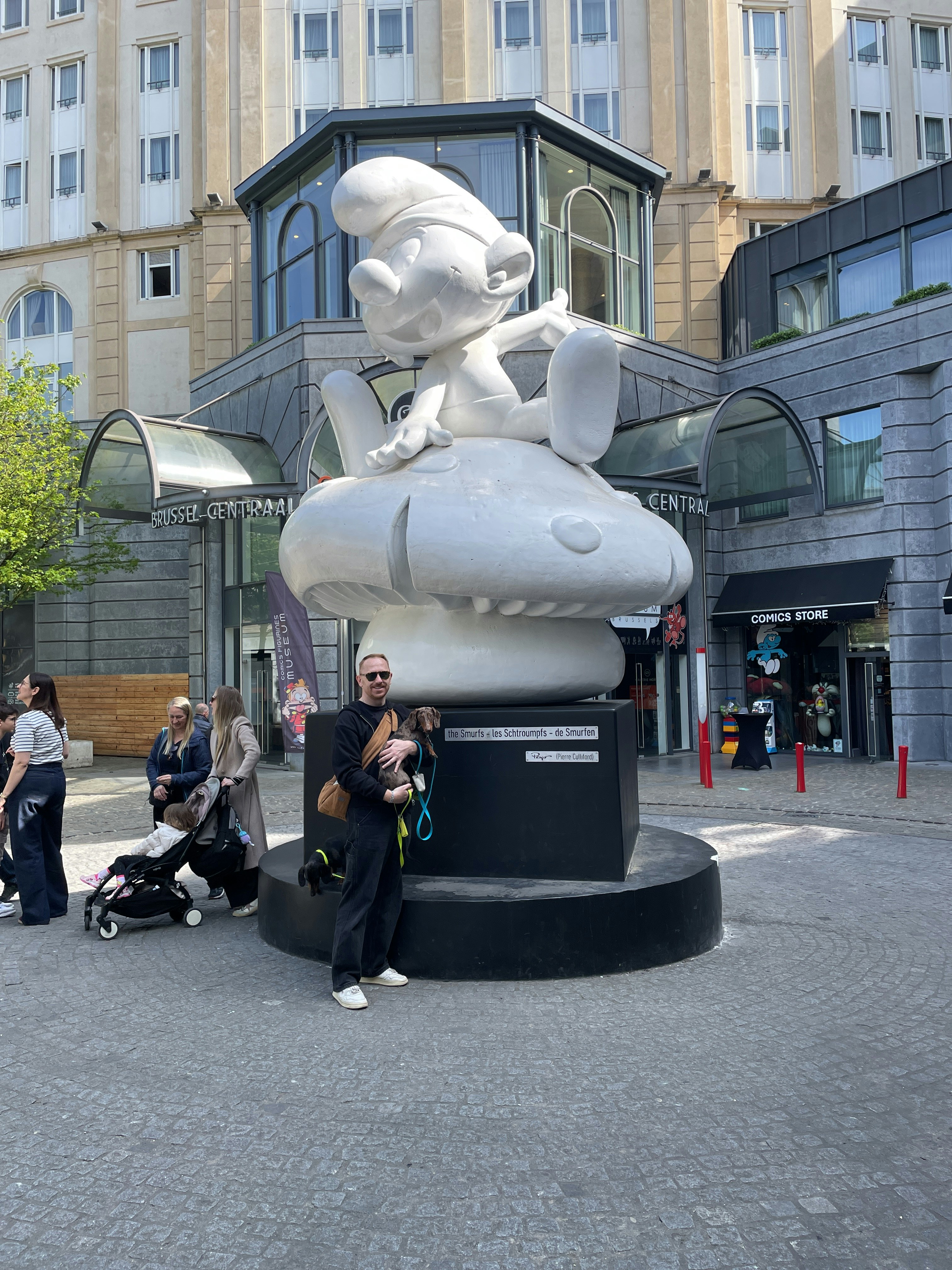 Player photo from Brussels, Capital of Comics: Heraclaws and Pawstrid and the Magical Murals walking tour in Brussels