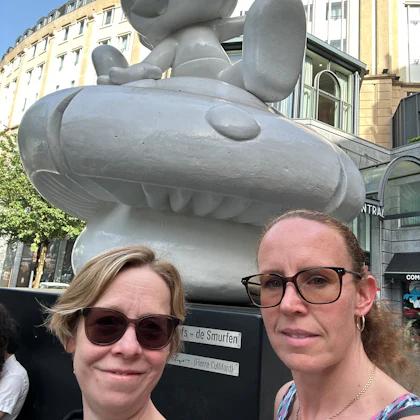 Player photo from Brussels, Capital of Comics: Heraclaws and Pawstrid and the Magical Murals walking tour in Brussels