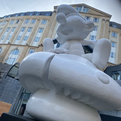 Player photo from Brussels, Capital of Comics: Heraclaws and Pawstrid and the Magical Murals walking tour in Brussels