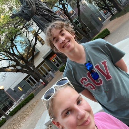 Player photo from Austin Arcana: The Tower Conspiracy, UT Austin walking tour in Austin