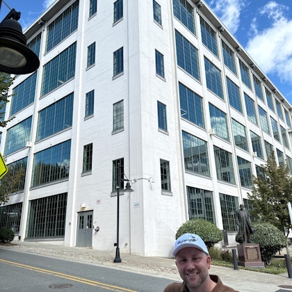 Player photo from Highlights of Winston-Salem: A Tobacco Trail walking tour in Winston-Salem
