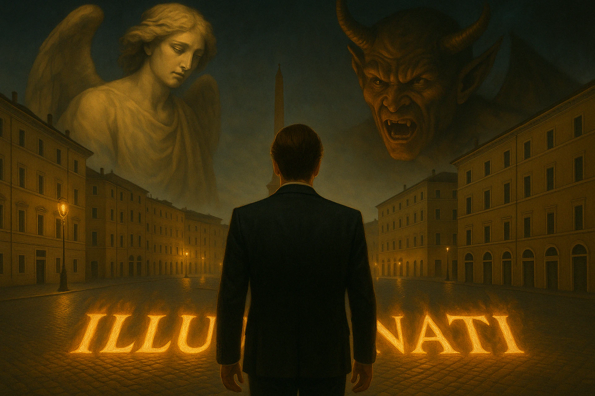Angels & Demons of Rome: Illuminati Plot