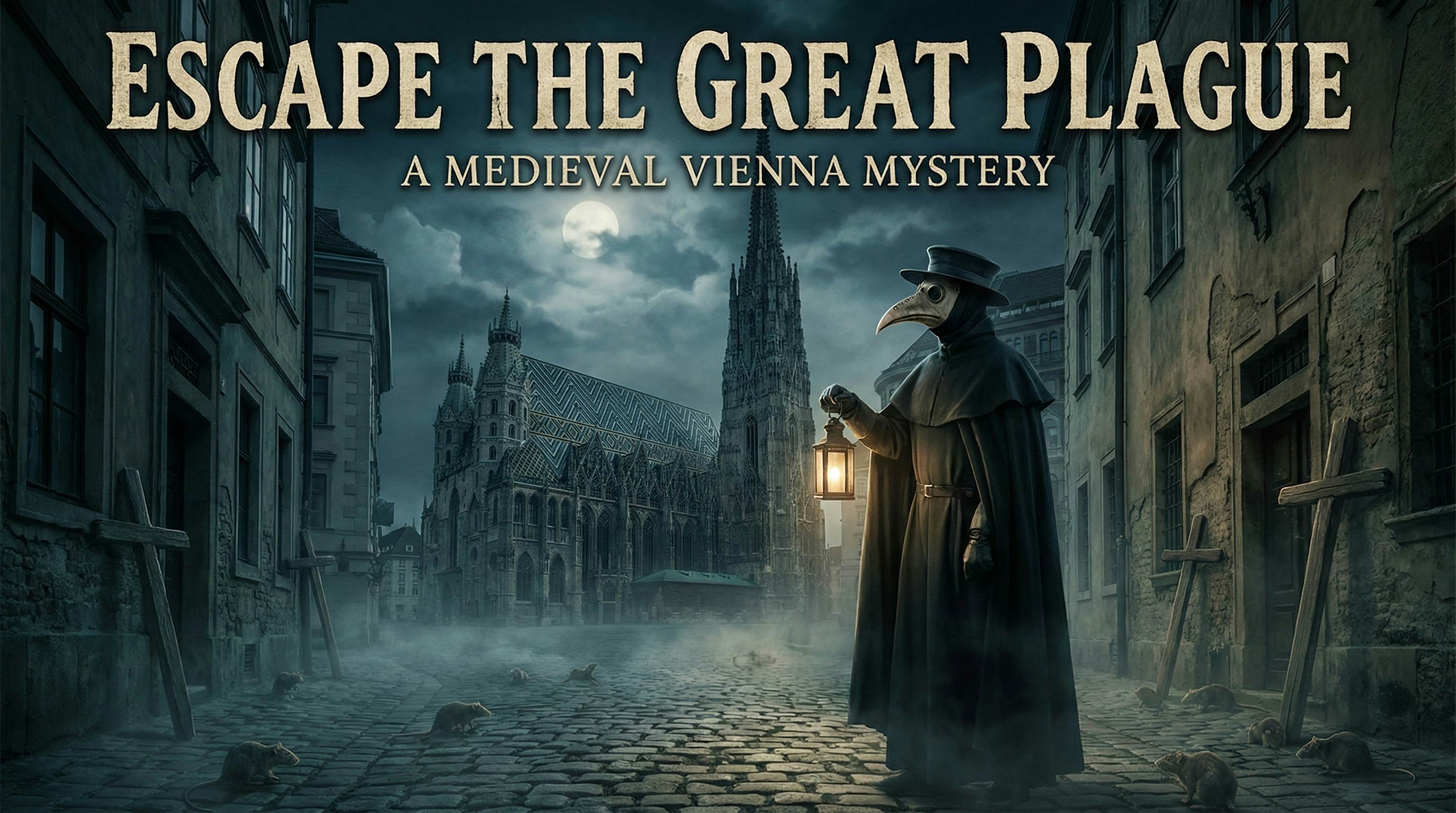 Escape the Great Plague: A Medieval Vienna Mystery image