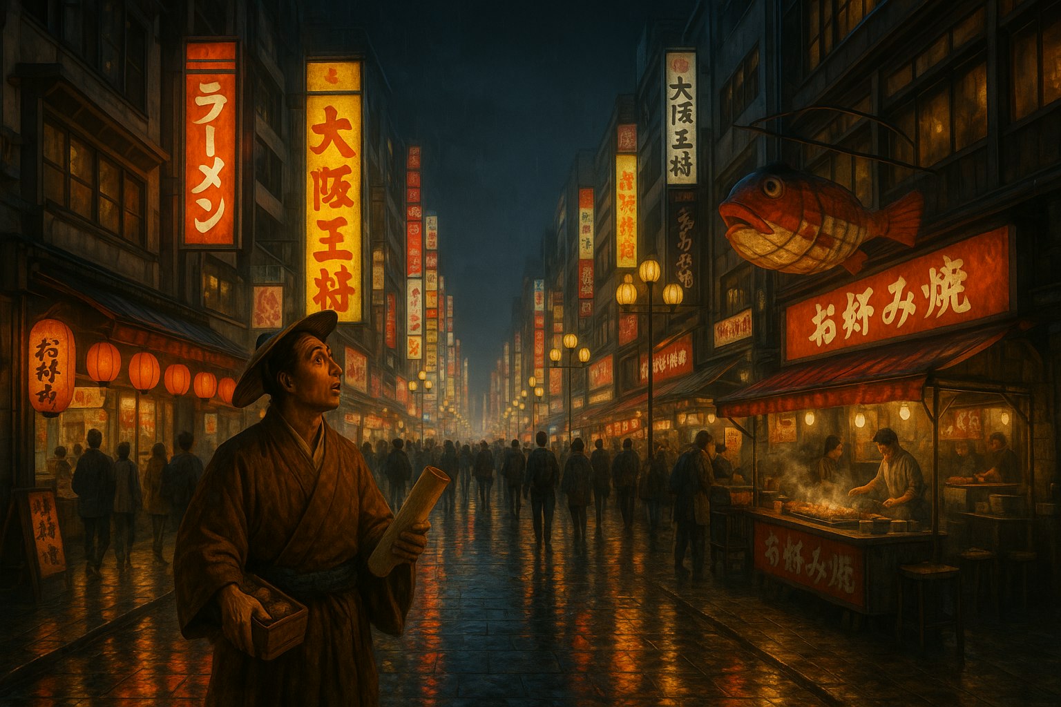 Osaka Food Origins: A Merchant Out of Time