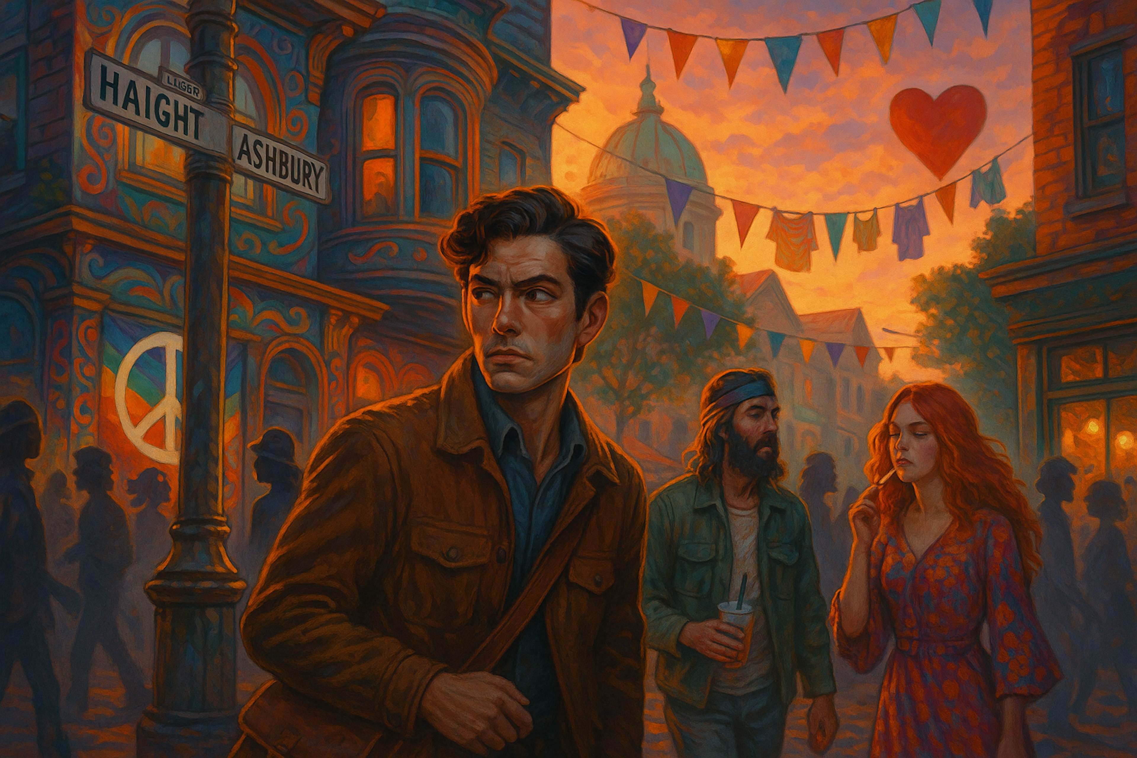 San Francisco Haight Ashbury: Hippie Culture image