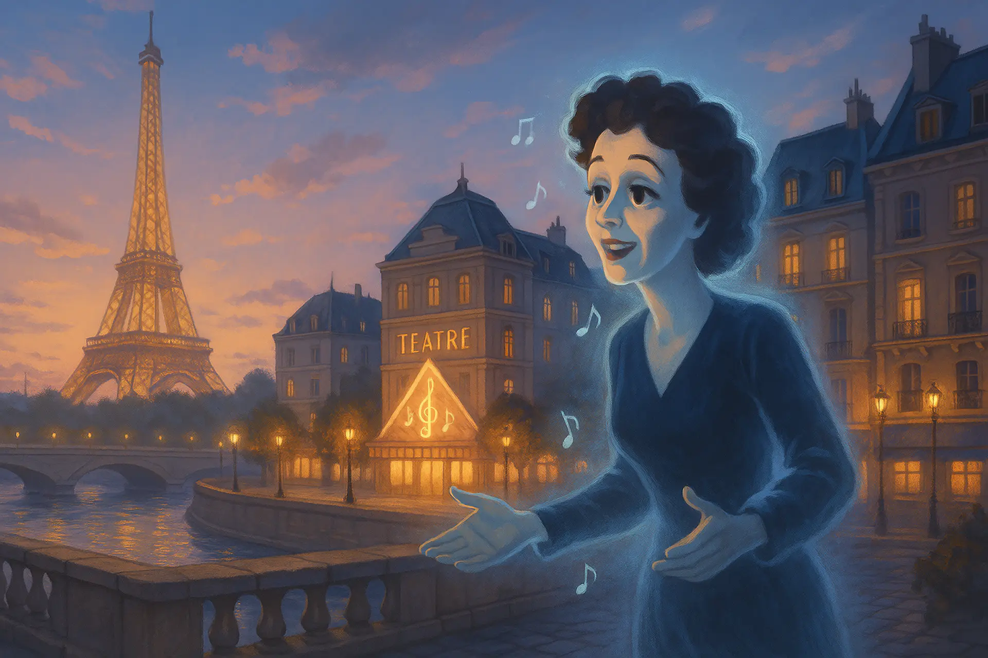 Voice of Paris: The Ghost of Edith Piaff image 1