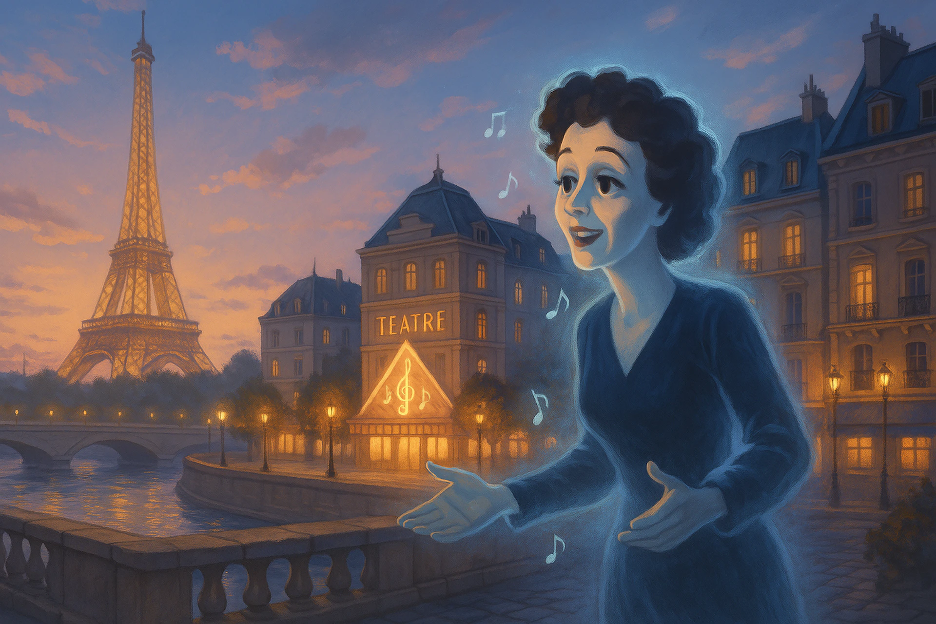 Voice of Paris: The Ghost of Edith Piaff